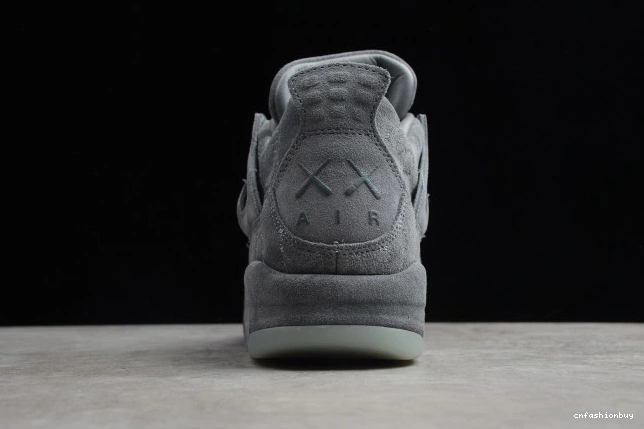 x KAWS Air 930155-003 Grey Cool Jordan 4 1218